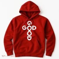Good Is Good Cross Jesus Logo Hoodie thumb 0