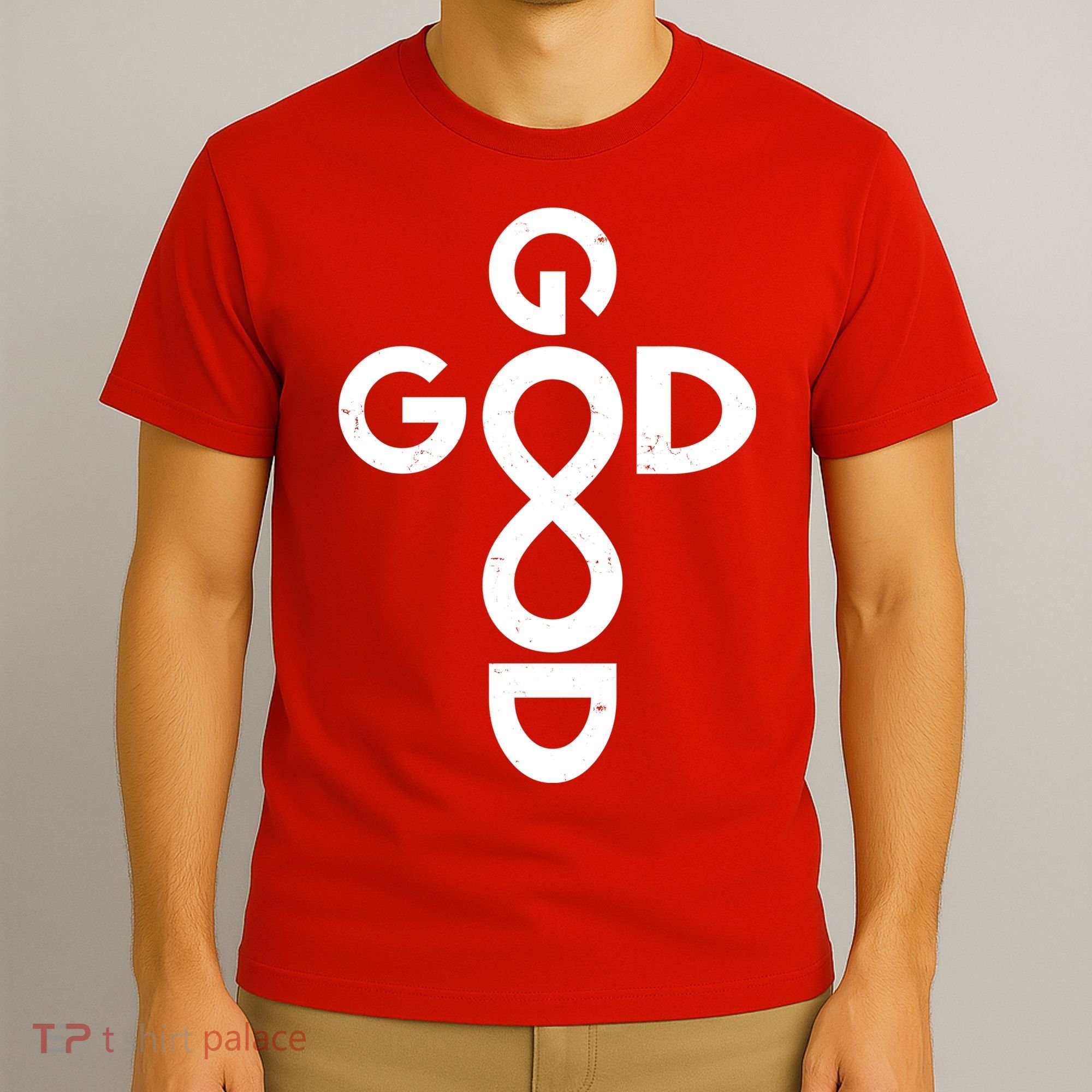Good Is Good Cross Jesus Logo T-Shirt