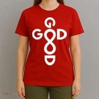 Good Is Good Cross Jesus Logo T-Shirt thumb 4