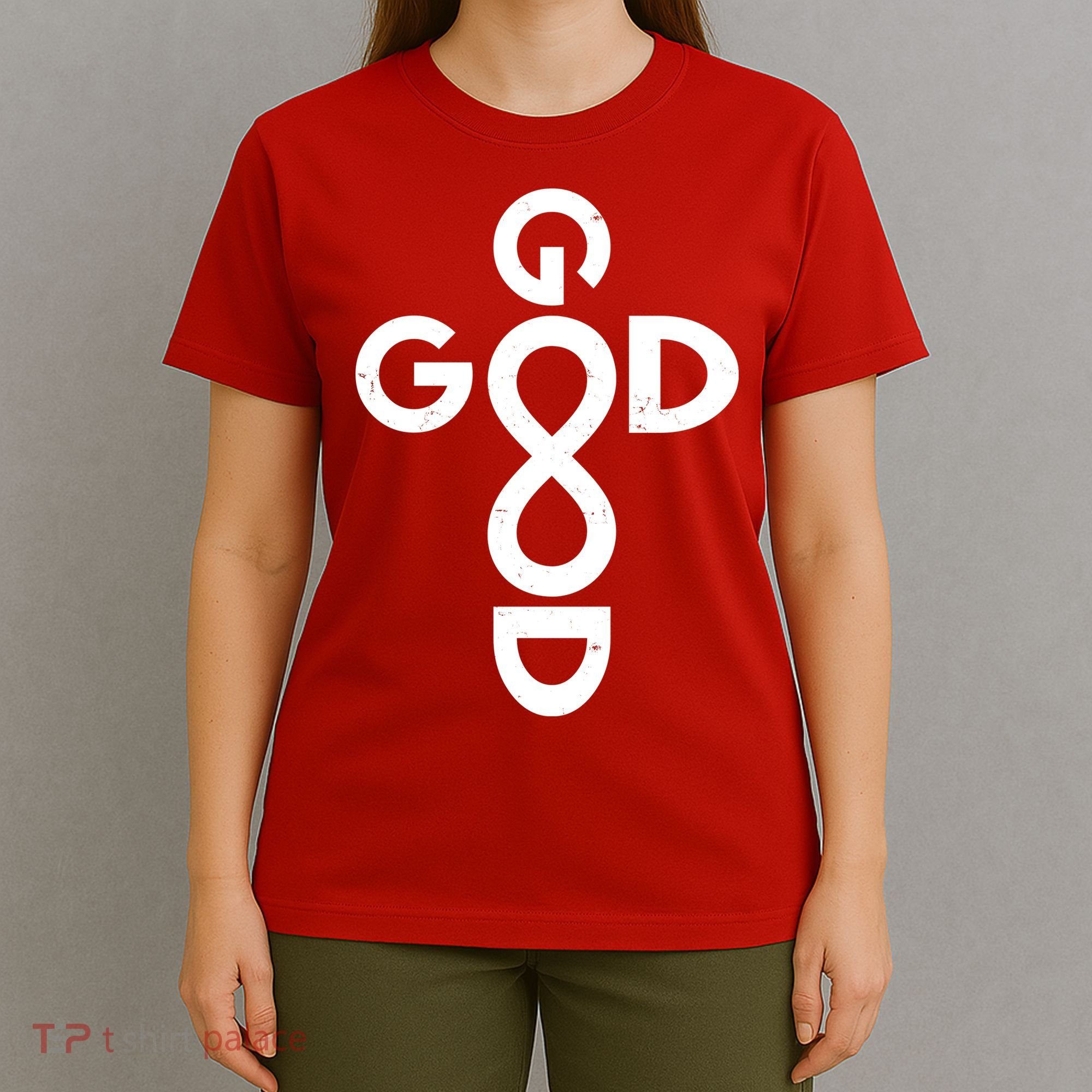 Good Is Good Cross Jesus Logo T-Shirt