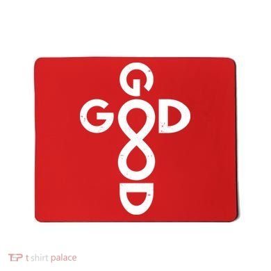 Good Is Good Cross Jesus Logo Mousepad