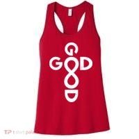 Good Is Good Cross Jesus Logo Women's Tank Top thumb 0