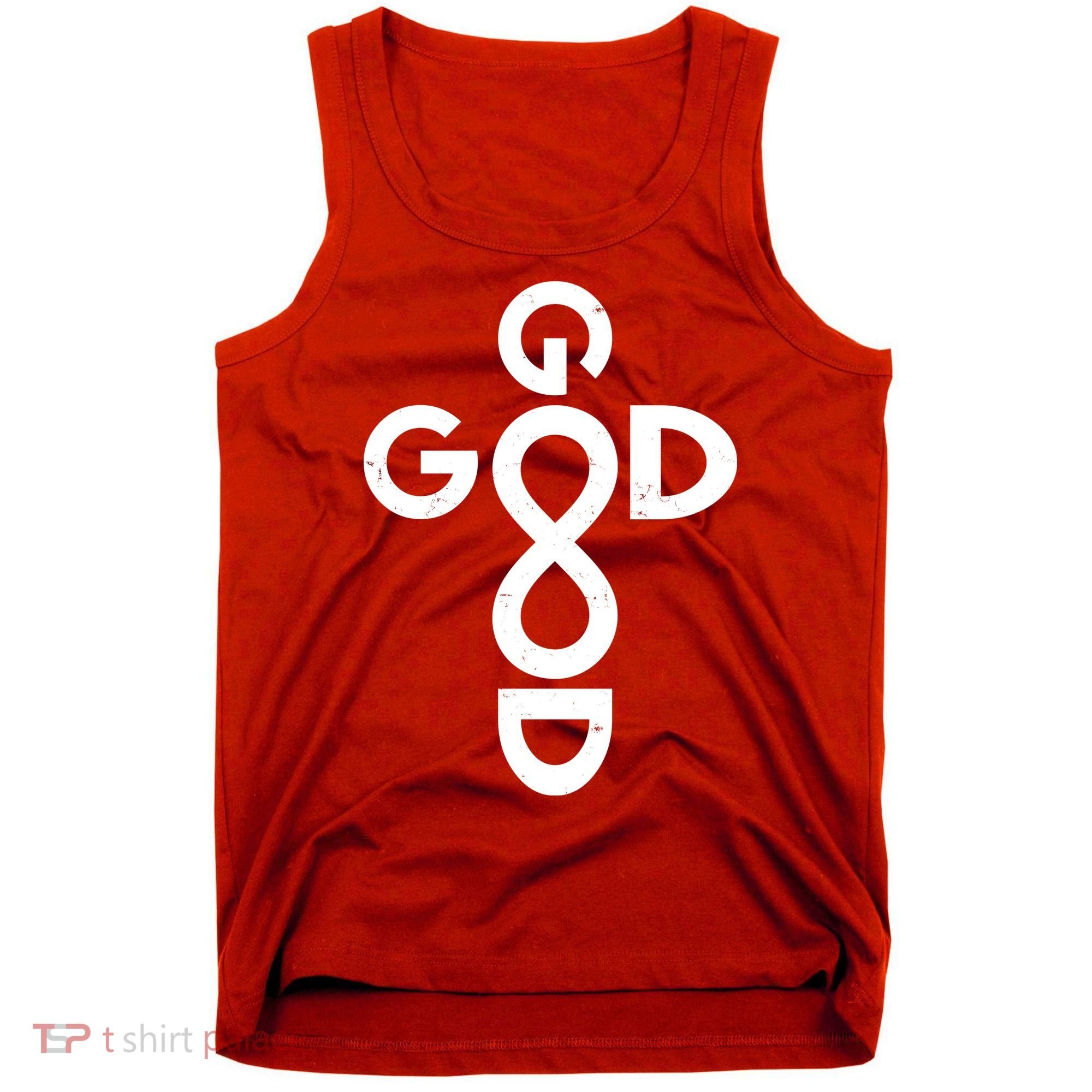 Good Is Good Cross Jesus Logo Tank Top