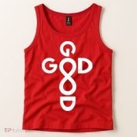 Good Is Good Cross Jesus Logo Tank Top thumb 2