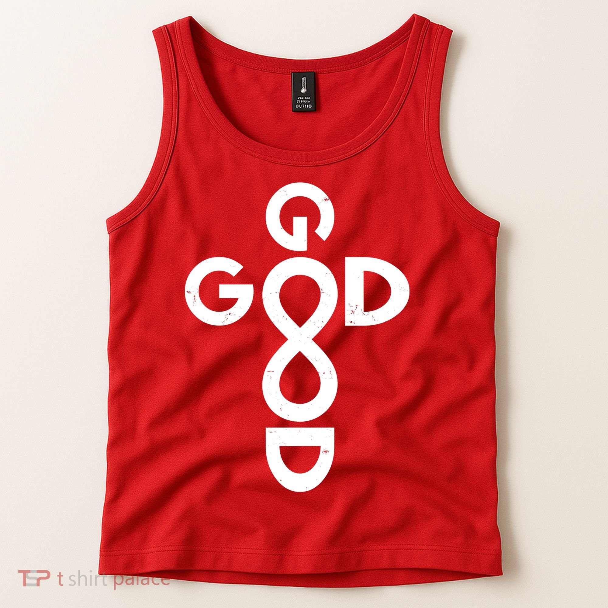 Good Is Good Cross Jesus Logo Tank Top