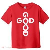 Good Is Good Cross Jesus Logo Toddler T-Shirt thumb 0