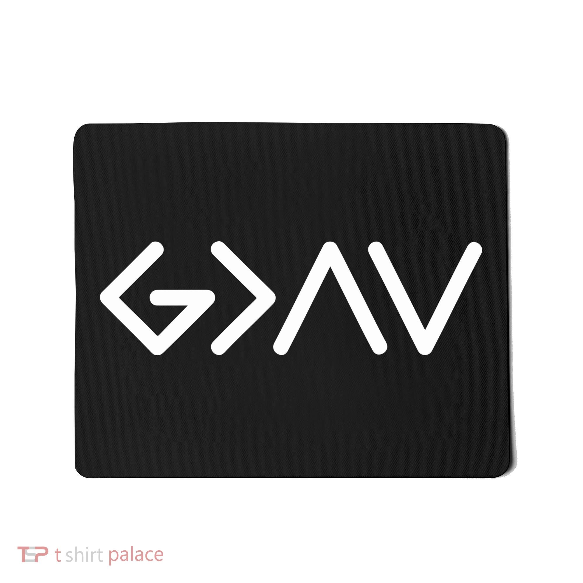 God Is Greater Than The Highs And Lows Mousepad
