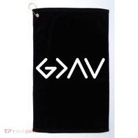 God Is Greater Than The Highs And Lows Golf Towel thumb 0