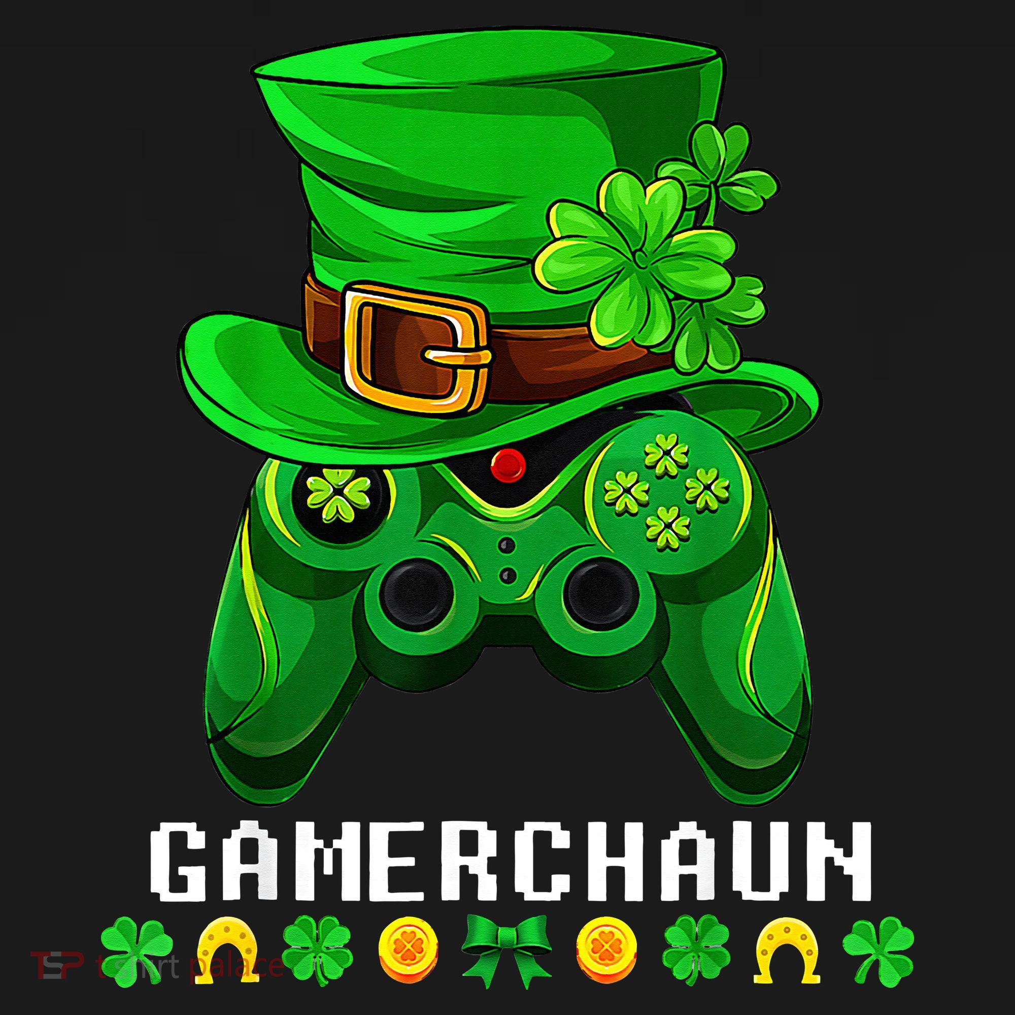 Gamerchaun Irish Gaming St Patricks Day Gamer Women's Hoodie