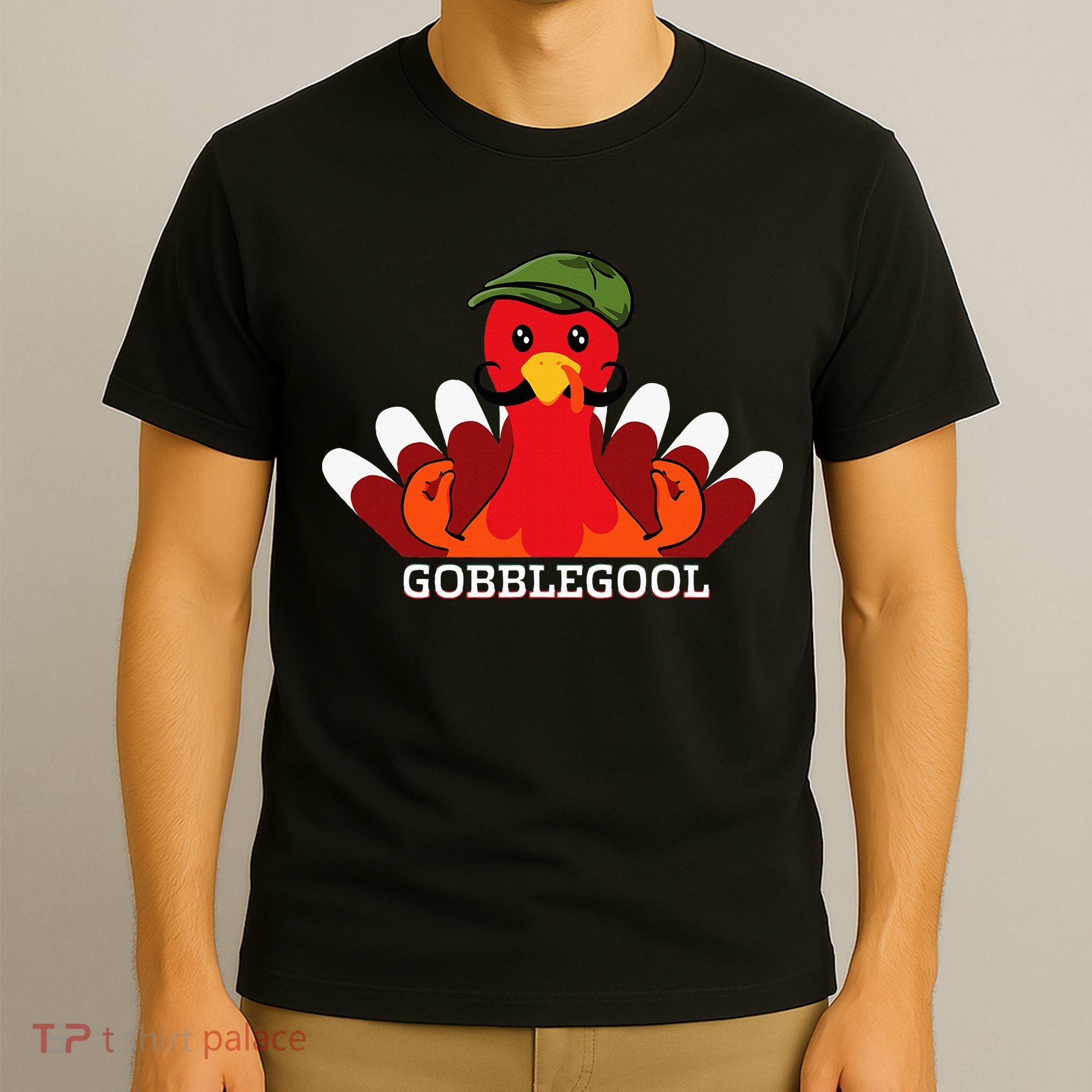 Gobblegool Italian Gobble Turkey Day Fall Thanksgiving T-Shirt