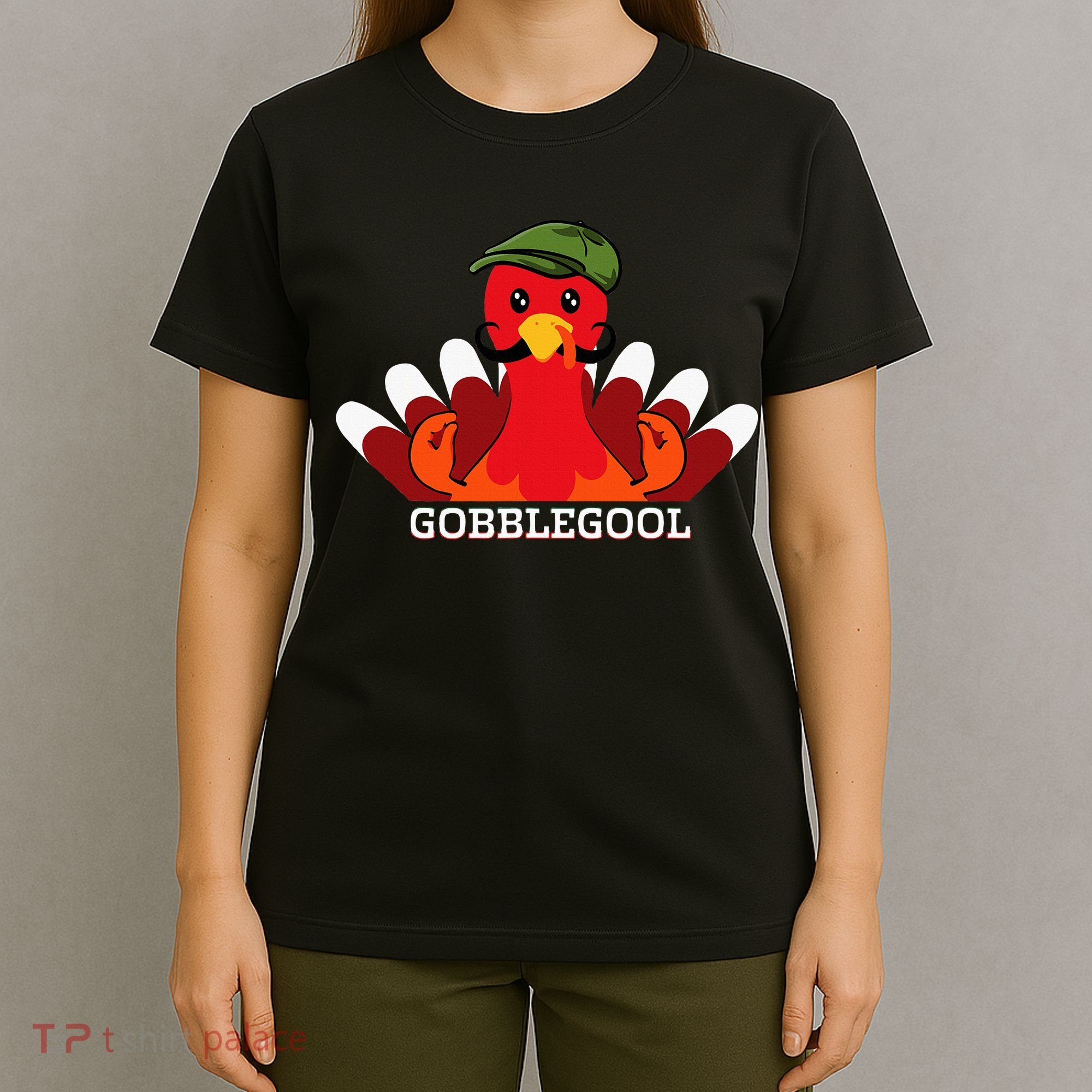 Gobblegool Italian Gobble Turkey Day Fall Thanksgiving T-Shirt