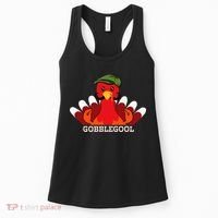 Gobblegool Italian Gobble Turkey Day Fall Thanksgiving Women's Tank Top thumb 0
