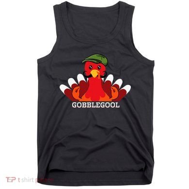 Gobblegool Italian Gobble Turkey Day Fall Thanksgiving Tank Top