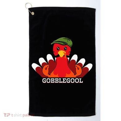 Gobblegool Italian Gobble Turkey Day Fall Thanksgiving Golf Towel