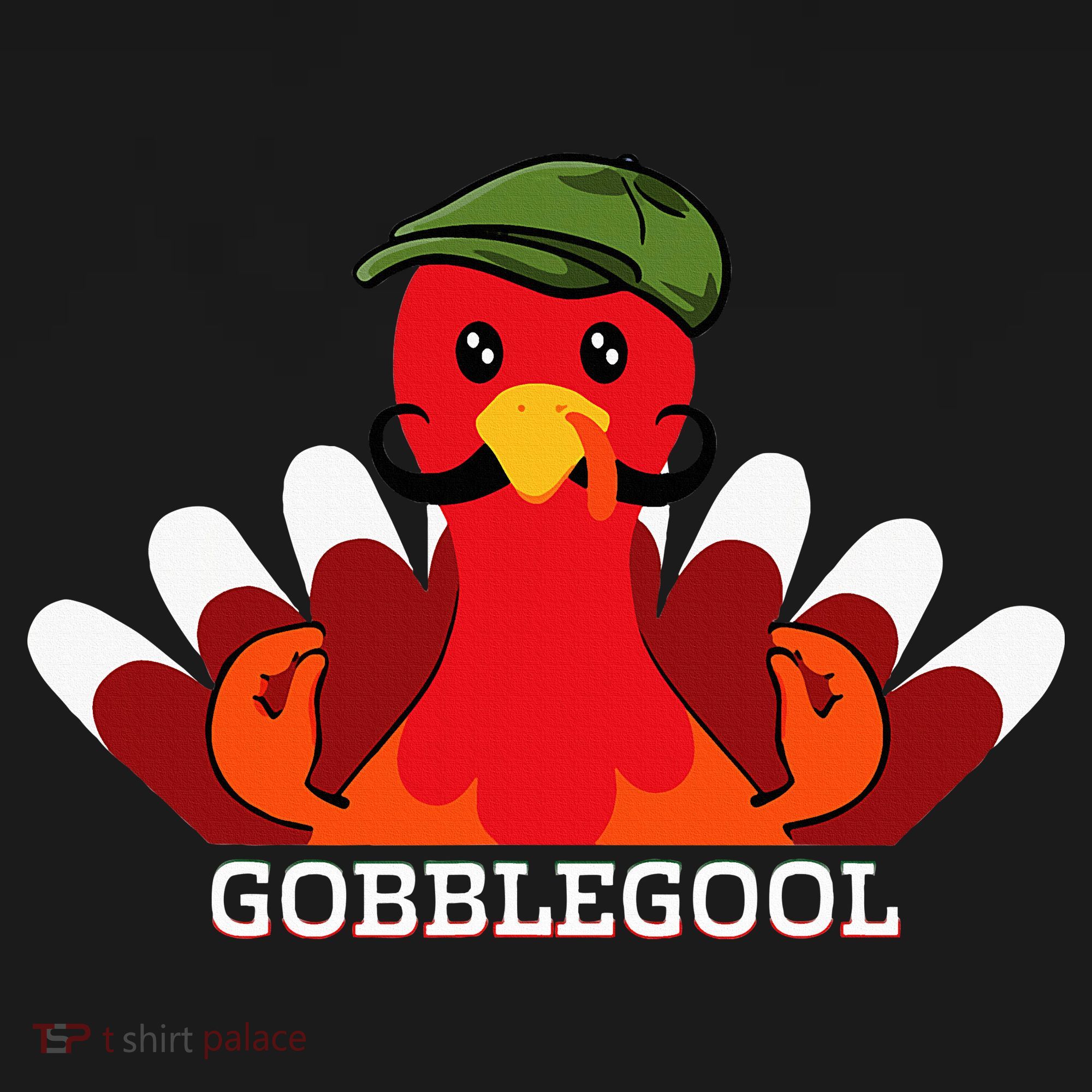 Gobblegool Italian Gobble Turkey Day Fall Thanksgiving Women's T-Shirt