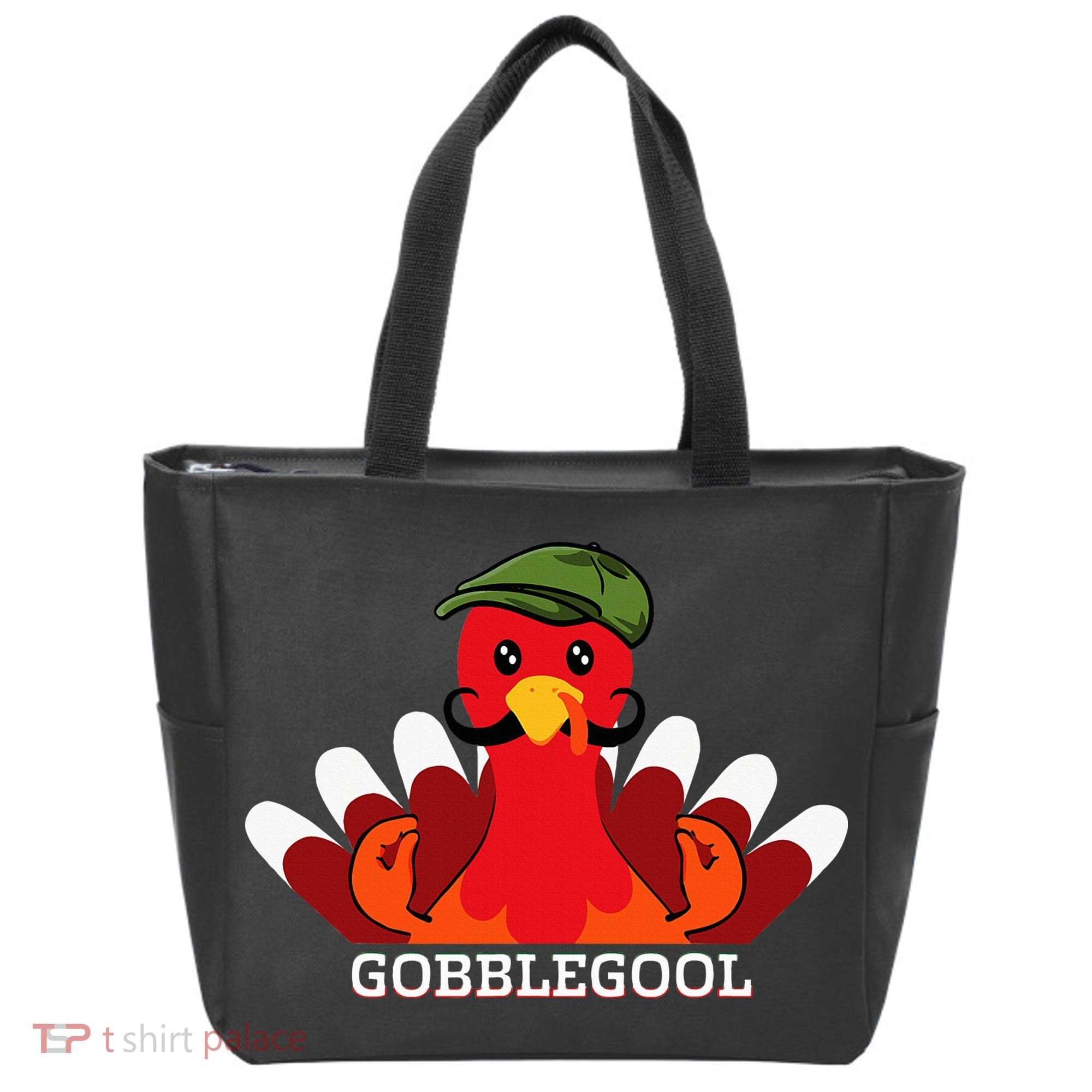 Gobblegool Italian Gobble Turkey Day Fall Thanksgiving Tote Bag