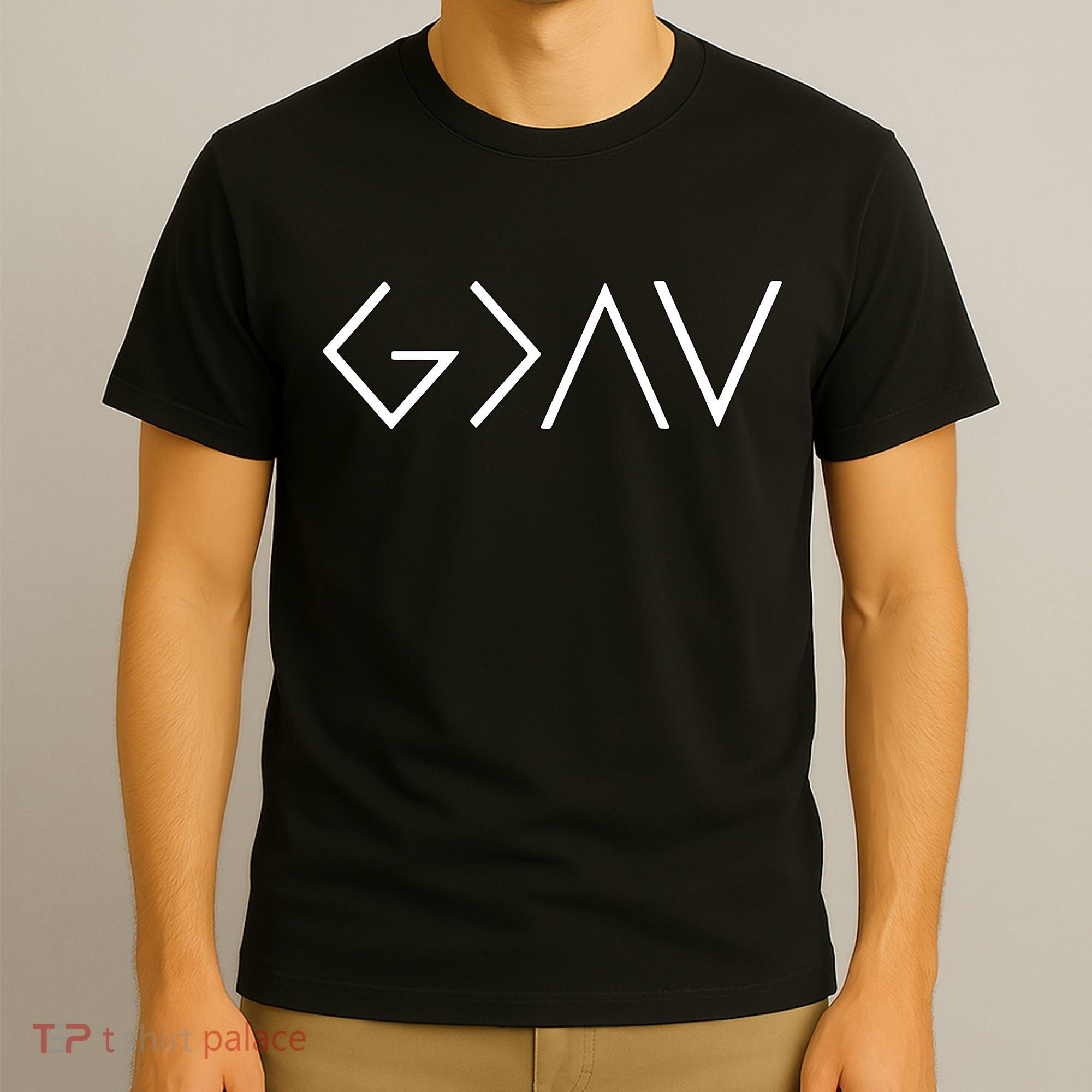 God Is Greater Than The Highs And Lows Christian T-Shirt