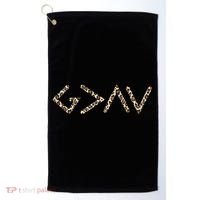 God Is Greater Than The Highs And Lows Gift Golf Towel thumb 0