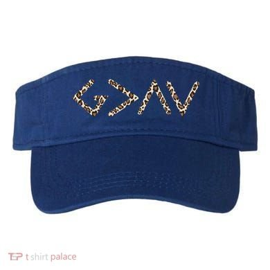 God Is Greater Than The Highs And Lows Gift Visor