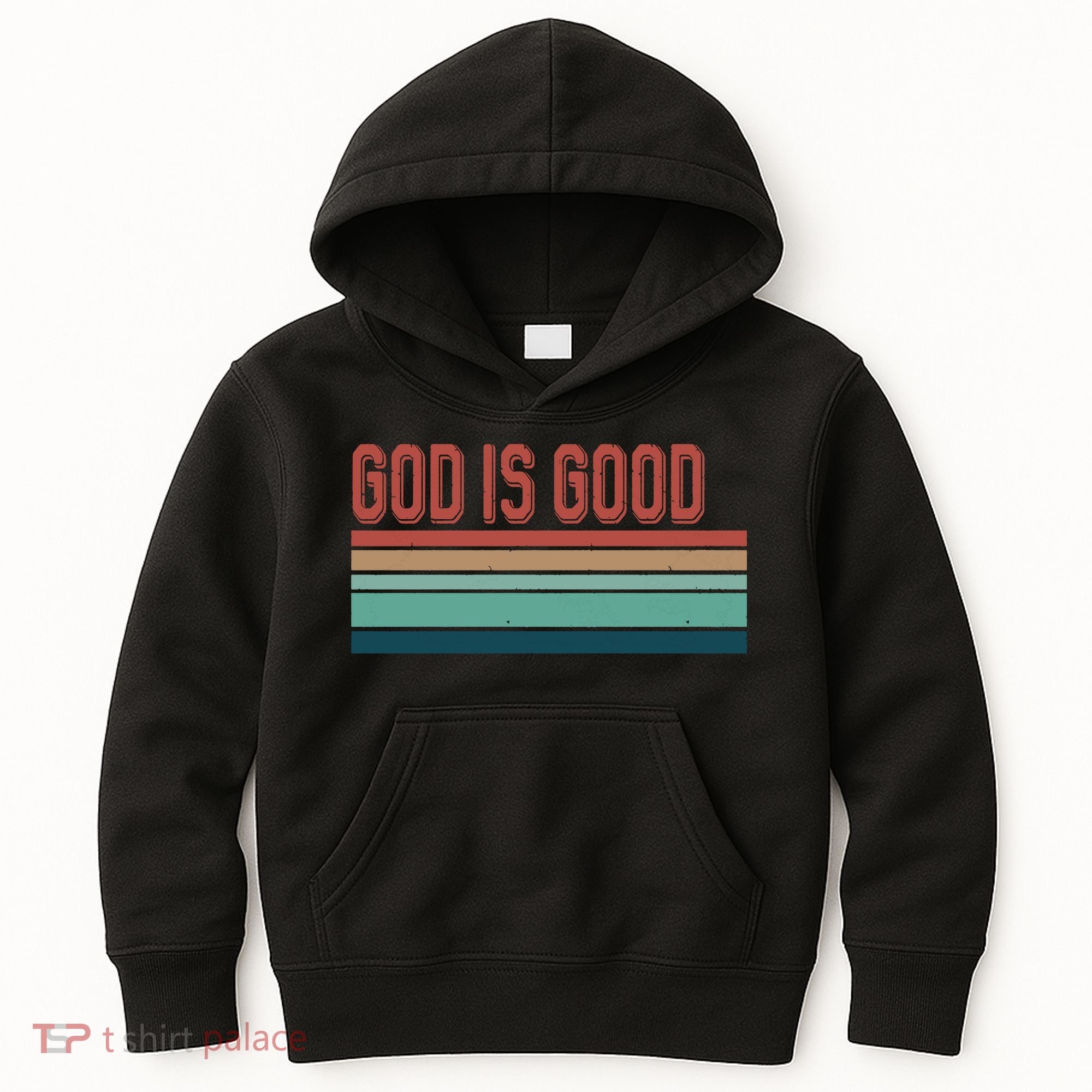 God Is Good All The Time Kids Hoodie