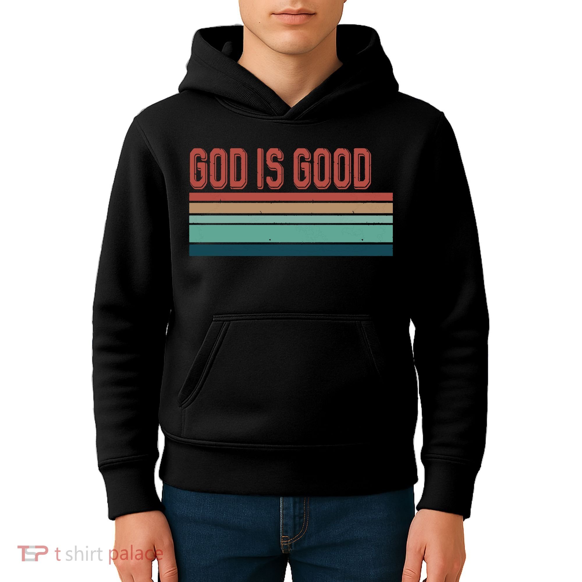 God Is Good All The Time Kids Hoodie