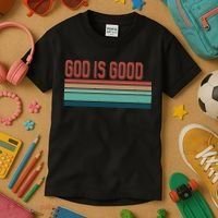 God Is Good All The Time Kids T-Shirt thumb 3