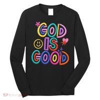 God Is Good Christian Religious Long Sleeve Shirt thumb 0