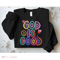 God Is Good Christian Religious Sweatshirt thumb 2