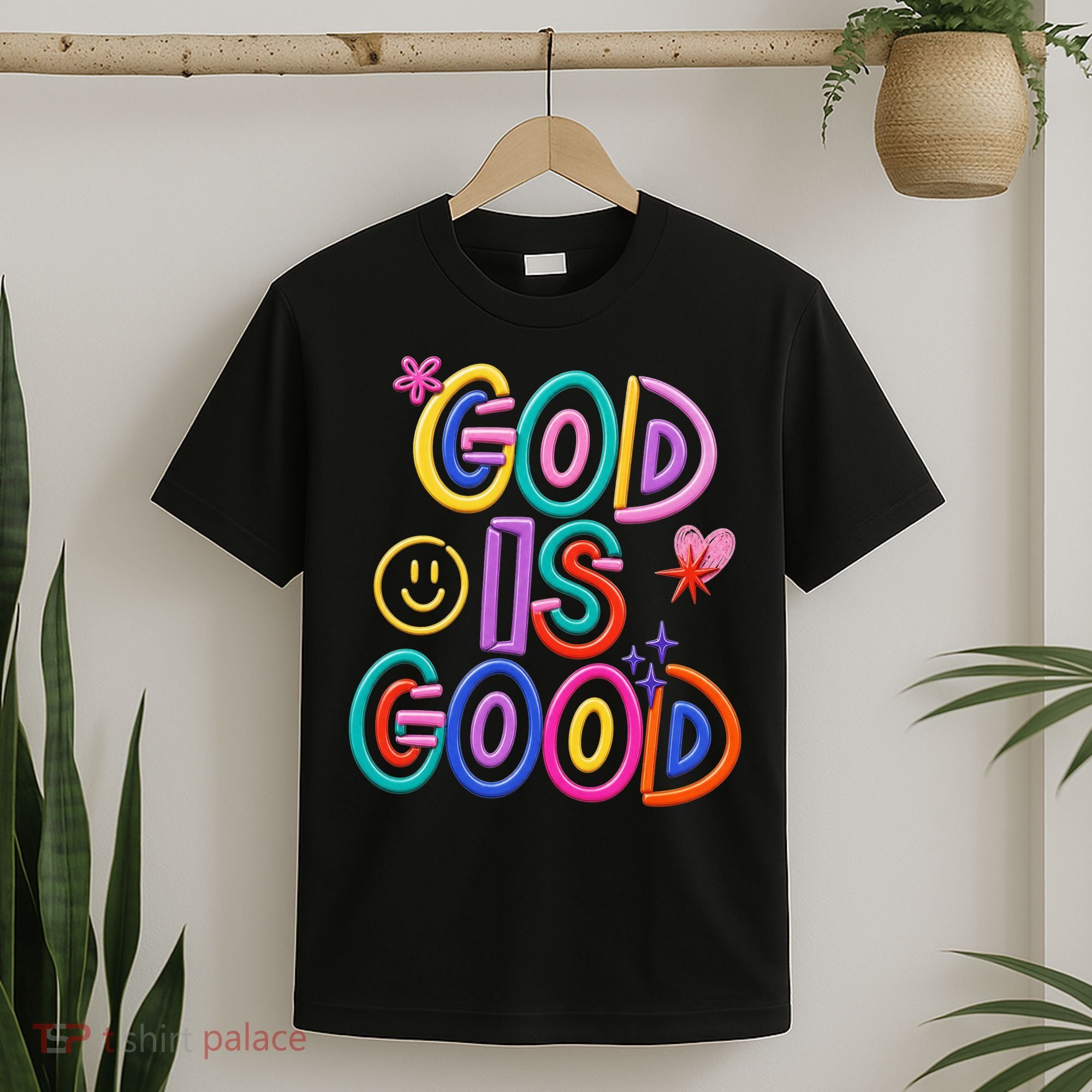 God Is Good Christian Religious T-Shirt