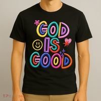 God Is Good Christian Religious T-Shirt thumb 3