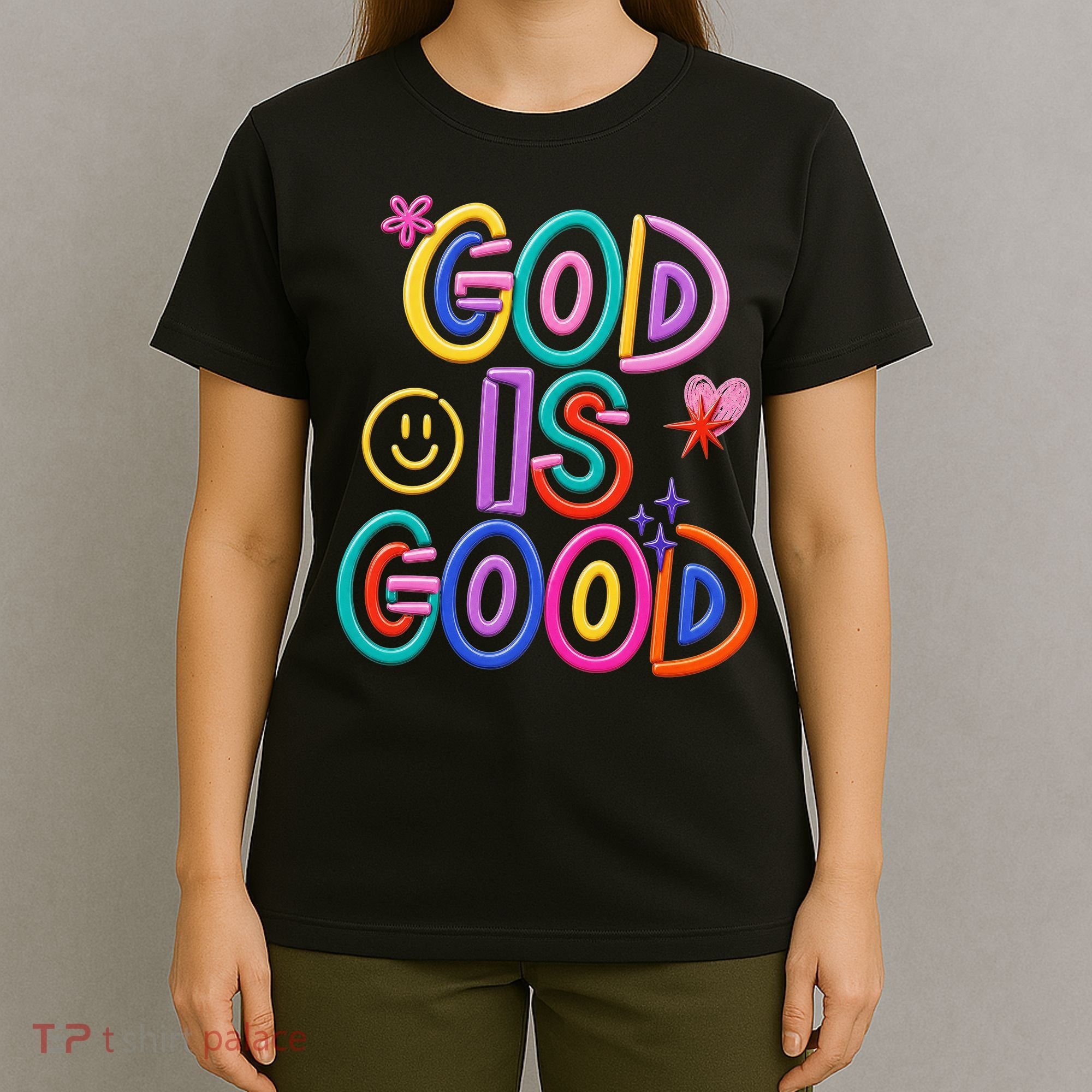 God Is Good Christian Religious T-Shirt