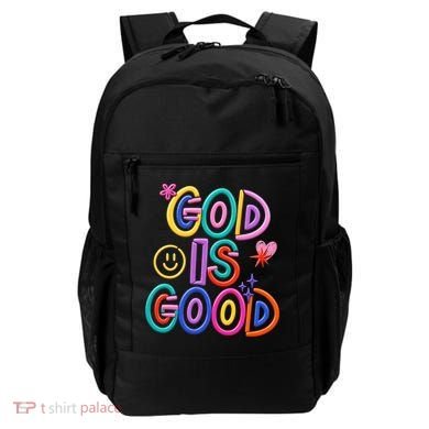 God Is Good Christian Religious Backpack