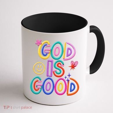 God Is Good Christian Religious Coffee Mug back