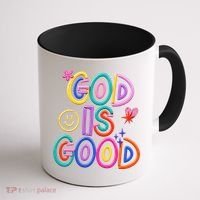 God Is Good Christian Religious Coffee Mug thumb 1
