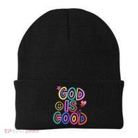 God Is Good Christian Religious Beanie thumb 0