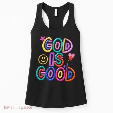 God Is Good Christian Religious Women's Tank Top