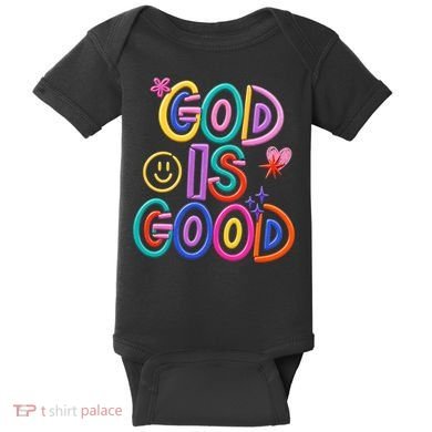 God Is Good Christian Religious Baby Bodysuit