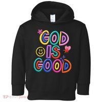 God Is Good Christian Religious Toddler Hoodie thumb 0
