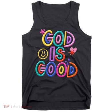 God Is Good Christian Religious Tank Top