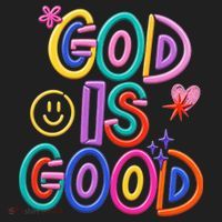 God Is Good Christian Religious Golf Towel thumb 3