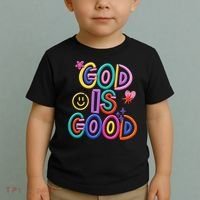 God Is Good Christian Religious Toddler T-Shirt thumb 2