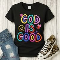God Is Good Christian Religious Women's T-Shirt thumb 3