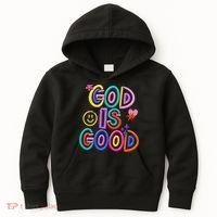 God Is Good Christian Religious Kids Hoodie thumb 0