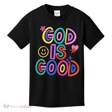 God Is Good Christian Religious Kids T-Shirt