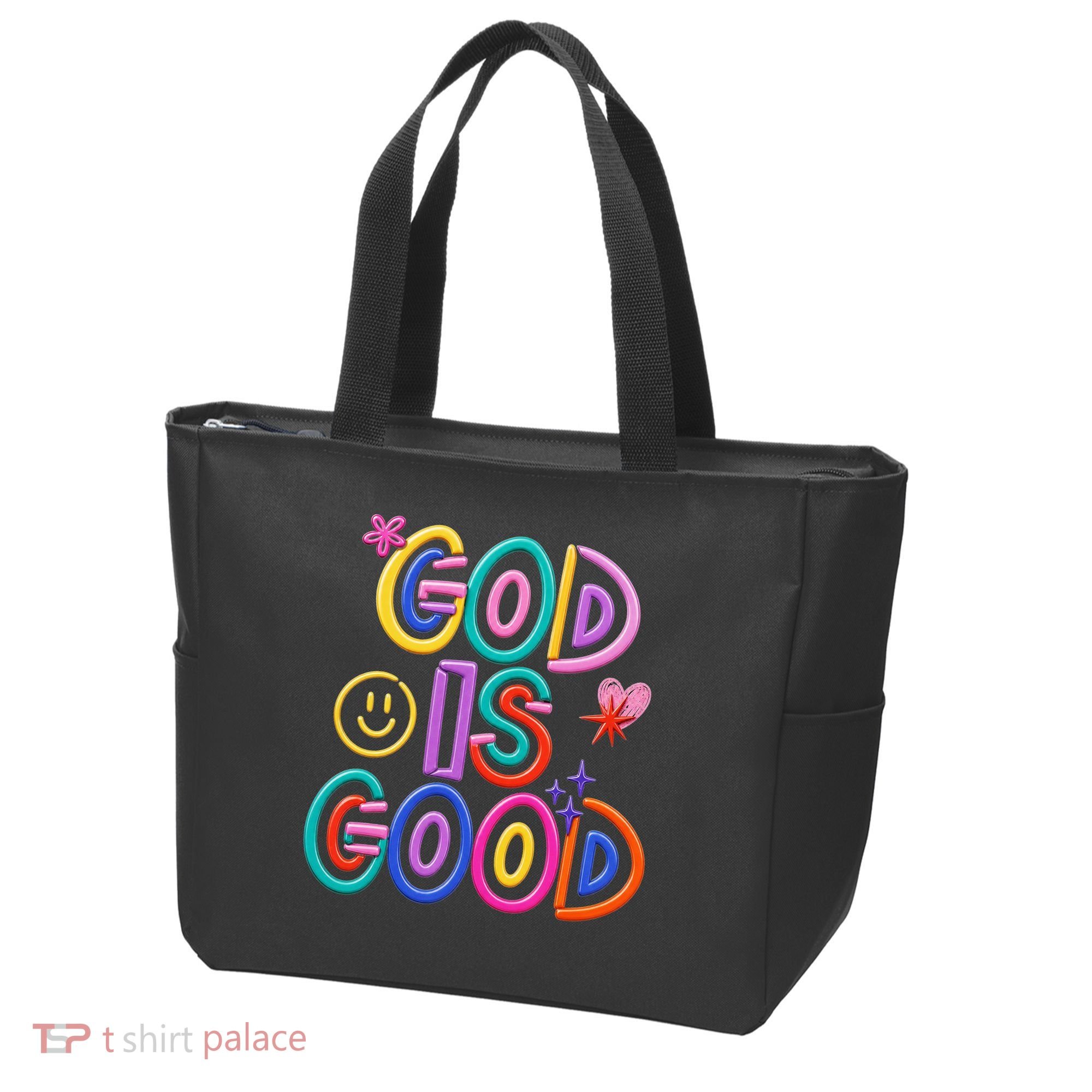 God Is Good Christian Religious Tote Bag