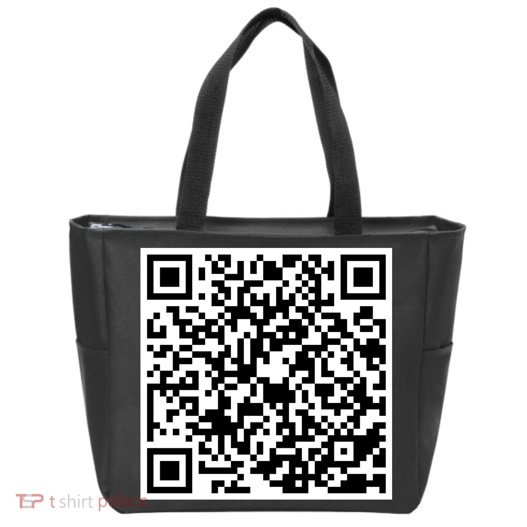 God Is Greater QR Code Tote Bag