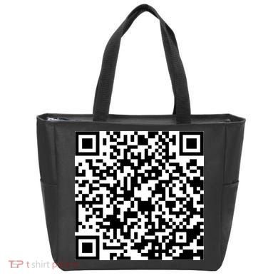 God Is Greater QR Code Tote Bag