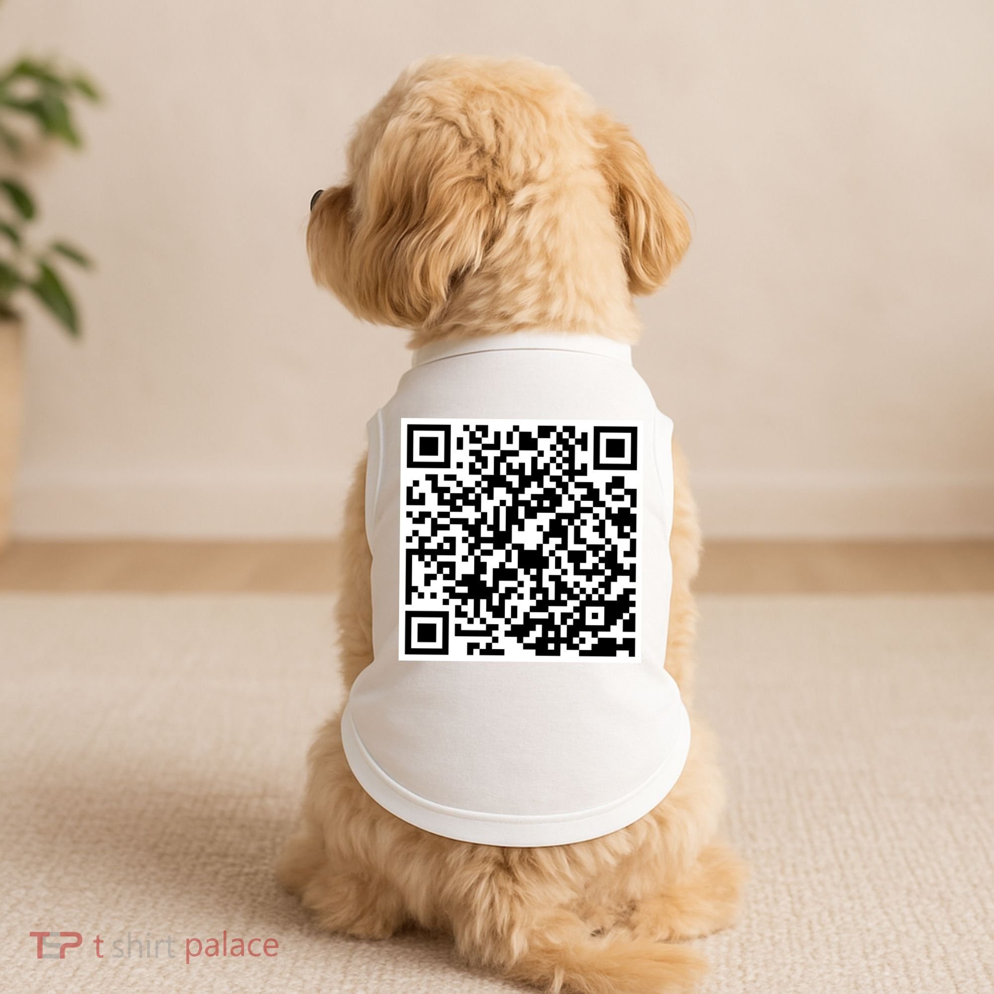 God Is Greater QR Code Doggie Tank