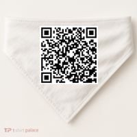 God Is Greater QR Code USA-Made Doggie Bandana thumb 0