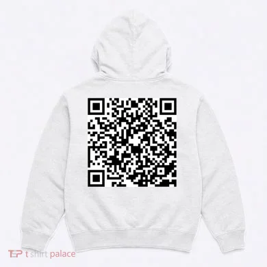 God Is Greater QR Code Hoodie back